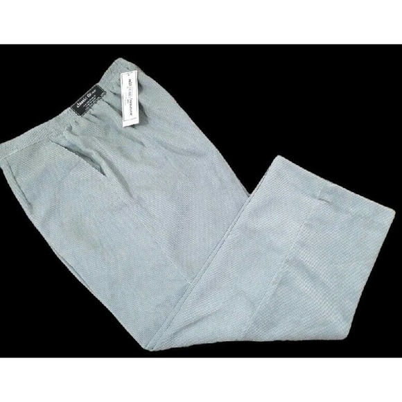 ALFRED DUNNER ~Woman Plus Size 16W-22W~ Eskimo Kiss Gray Corduroy Pants NWT $52 - Picture 10 of 15